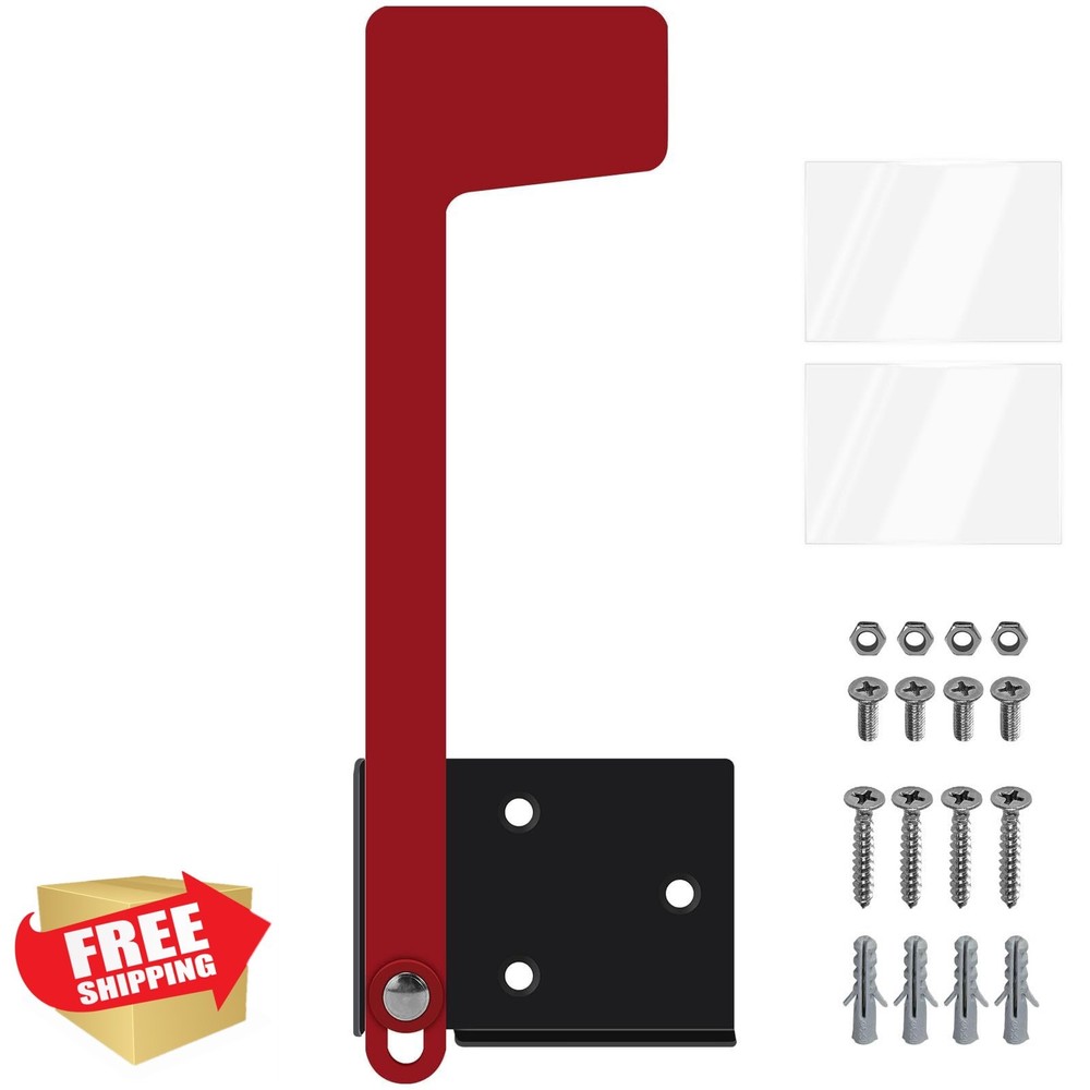Merear Mailbox Flag Replacement Kit Galvanized Steel Weatherproof