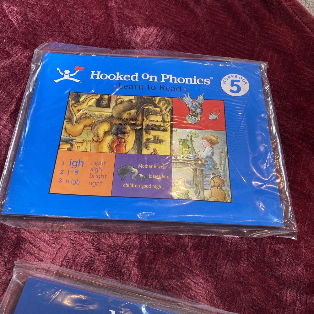 Hooked On Phonics Level 5 Cassette Version 1998, NEW
