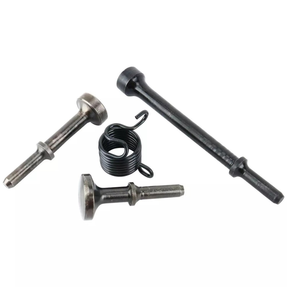 4Pack Smoothing Pneumatic Air Hammer Bits Air Chisel Bits Tool Set with Spring