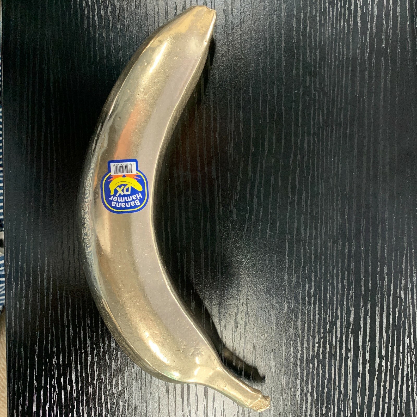 Metal Banana Hammer Kitchen Décor Fake Artificial Life Like Fruit Ornament Tool