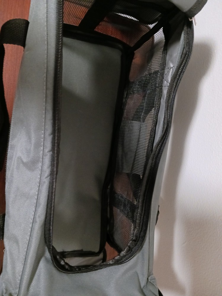 Small New Pet Carrier Gray.