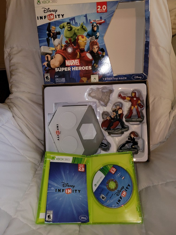Xbox 360 Disney Infinity 2.0 Marvel Super Heros