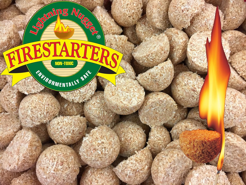 AN170 Fire Starters, 2X2X1.1/4, Tan