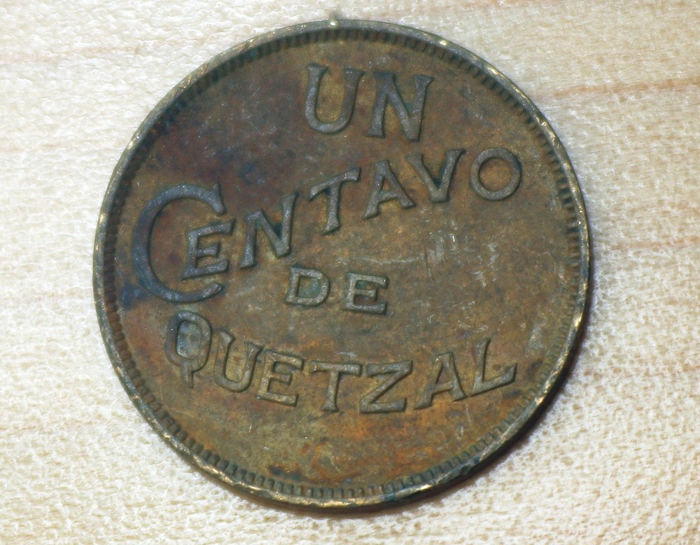 1938 Guatemala 1 Centavo