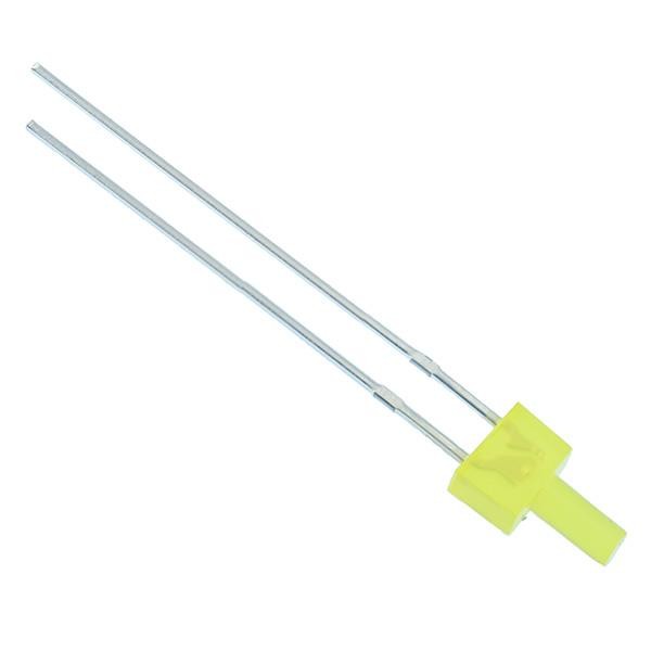 25 x Amber 2mm Lighthouse Diffused LED 120°