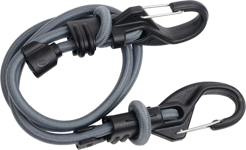 Nite Ize KnotBone 10-48 inches Adjustable Bungee #9 (6 Pack)