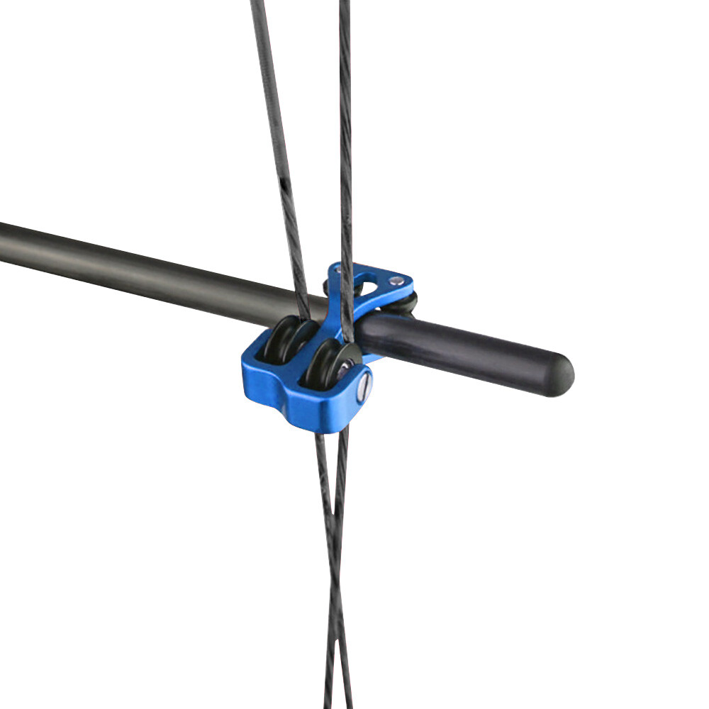 Archery Cable Slide Roller Aluminum String Splitter Glide Separator Compound Bow