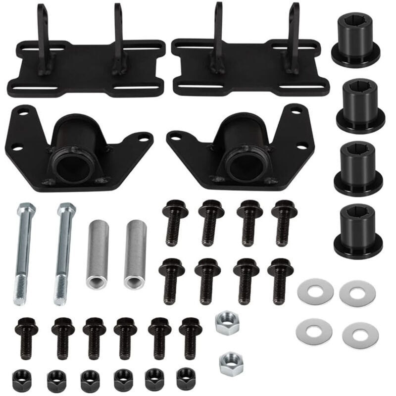 For LS Conversion Engine Swap Mounts Adjustable with Hardware Fit for GM Body