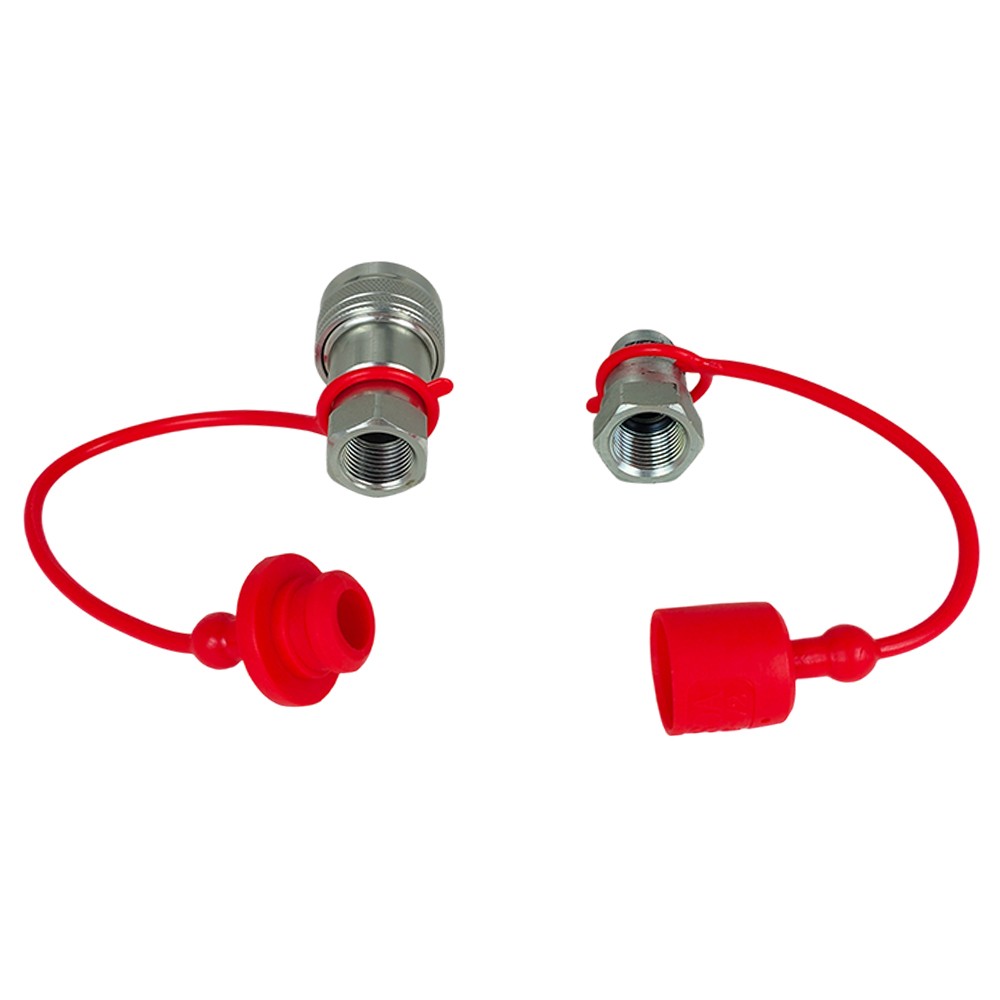 2Sets For Pioneer Ball Style 1/2" NPT Hydraulic Coupler Quick Connect Coupling