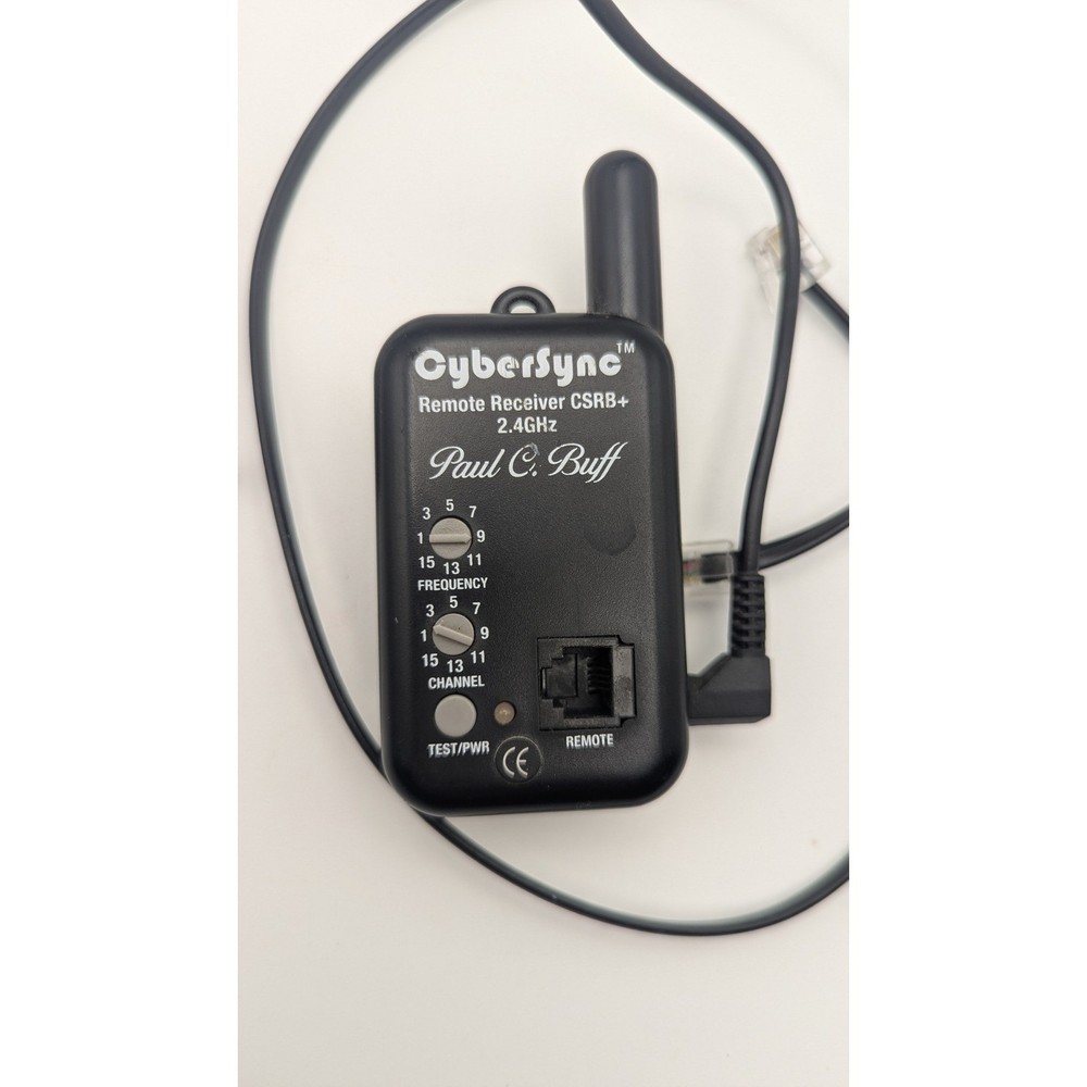Paul C. Buff CyberSync Remote Receiver CSRB+ 2.4GHz Wireless Flash Trigger Black