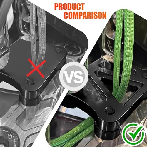 Black Handlebar Riser Pull Back Plate Bracket Handle bar Displacement Adapter
