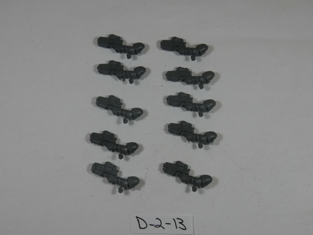 Space Wolves Plasma Pistol x 10 Bare Plastic Space Marines D213