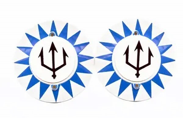 Stern TRIDENT Pinball Machine POP BUMPER CAP SET