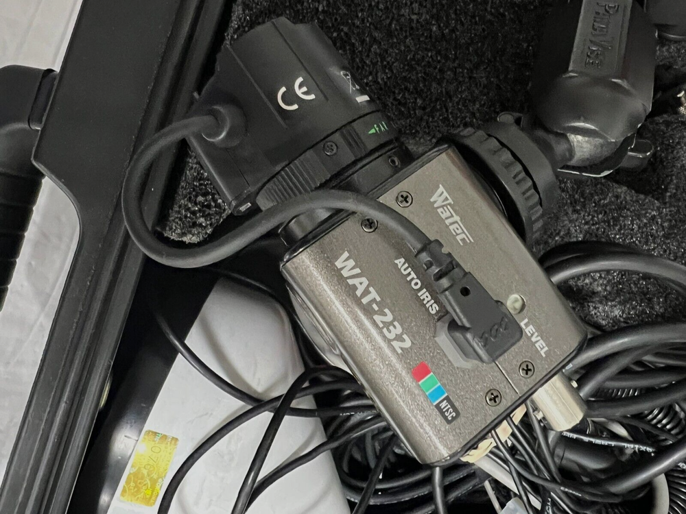 Watec WAT-232 Compact Color Day/Night Camera Bundle w/Case