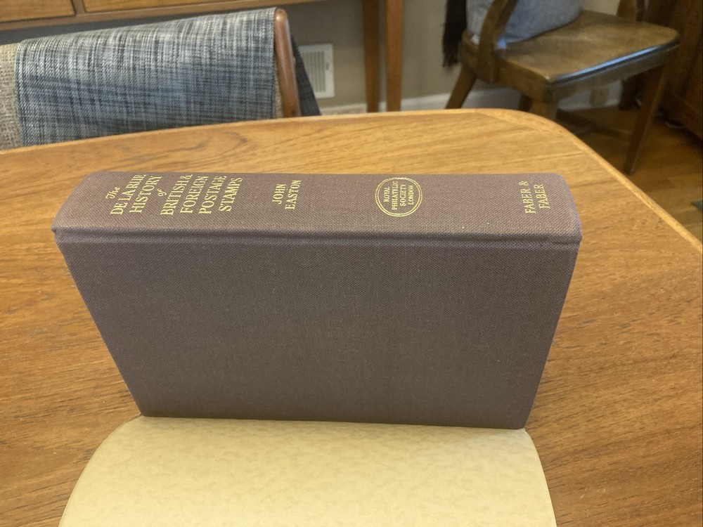 DE LA RUE HISTORY BRITISH FOREIGN POSTAGE STAMPS JOHN EASTON BOOK 1958