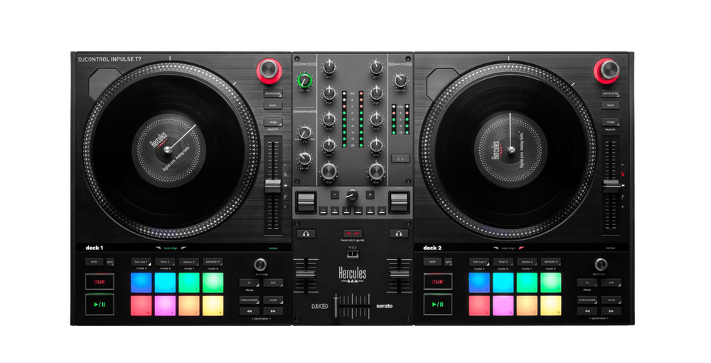 Hercules DJ Control Inpulse T7 2-Channel Motorized DJ Controller