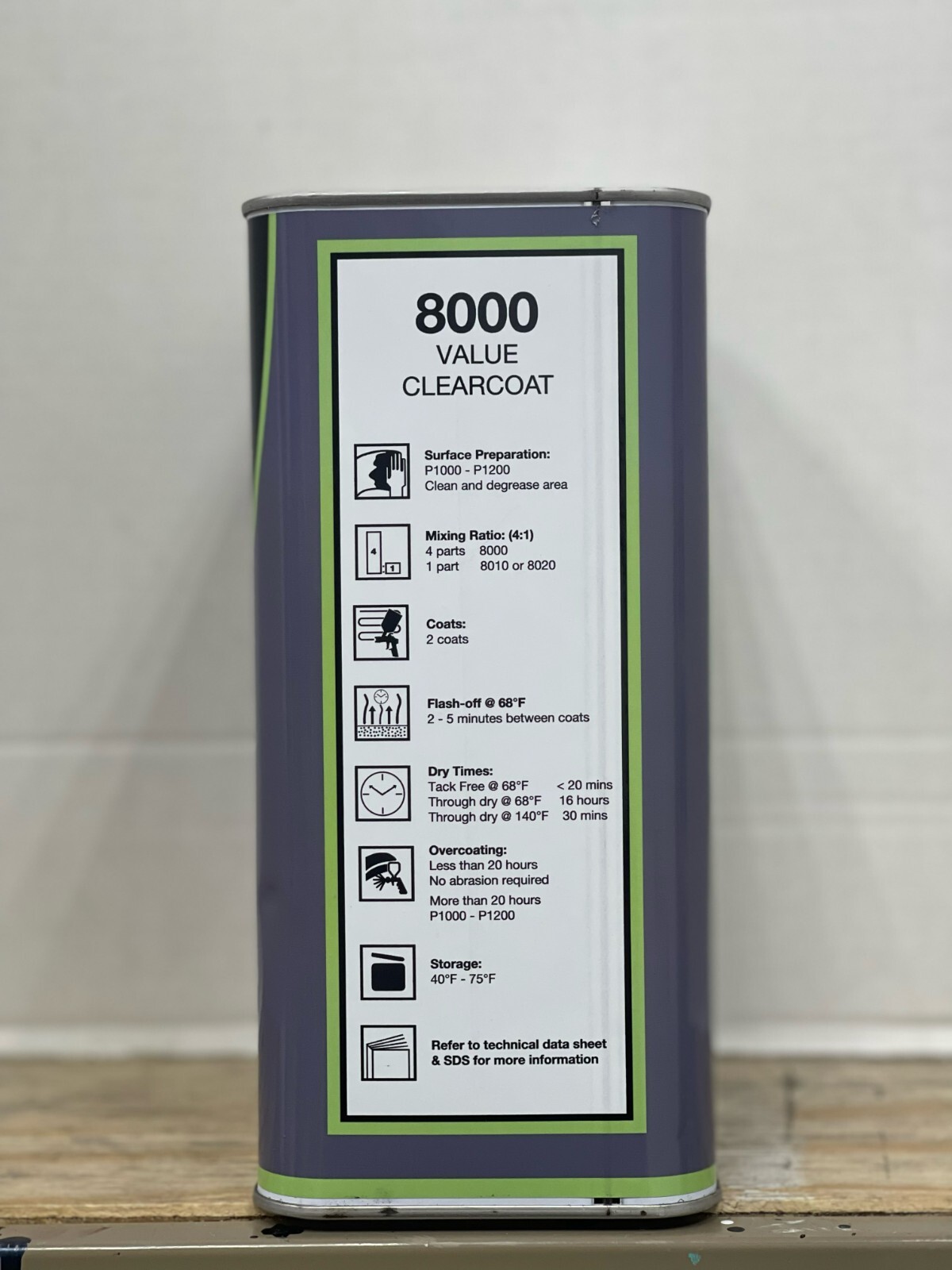 High Gloss Urethane Clear Coat 8000 Gal Kit 4:1 With Your Choice of Activator