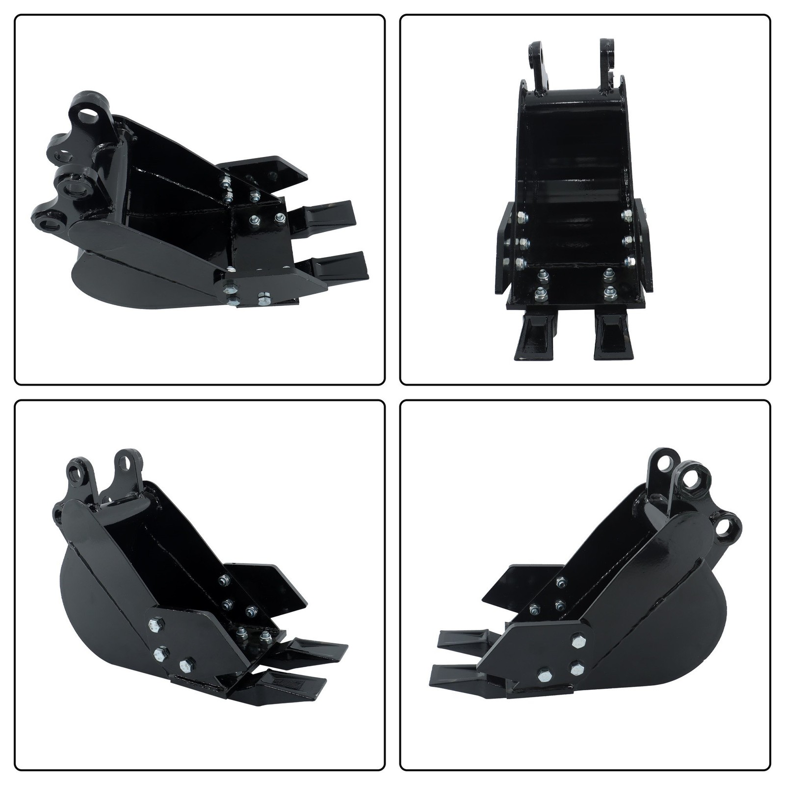 Narrow Trenching Bucket 200mm Attachment For Mini-excavators Digger