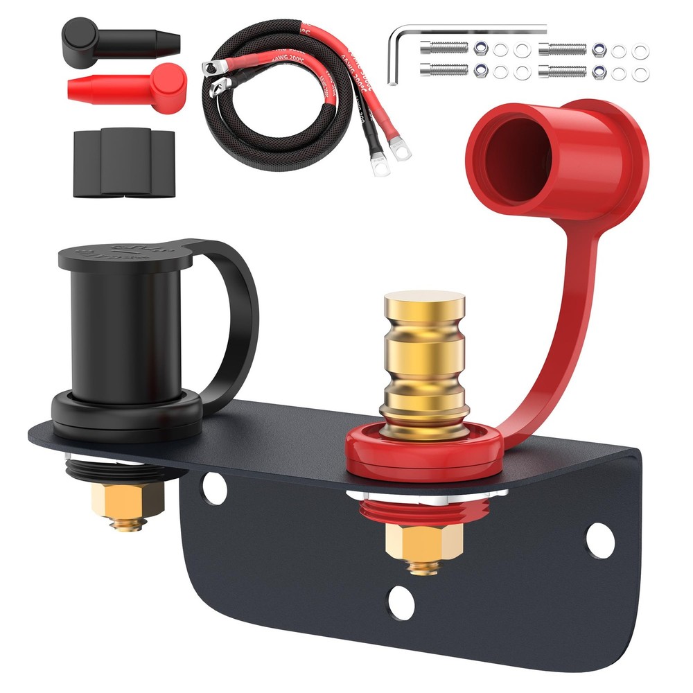 Joinfworld Remote Battery Terminals Terminals, Side Mount Kit