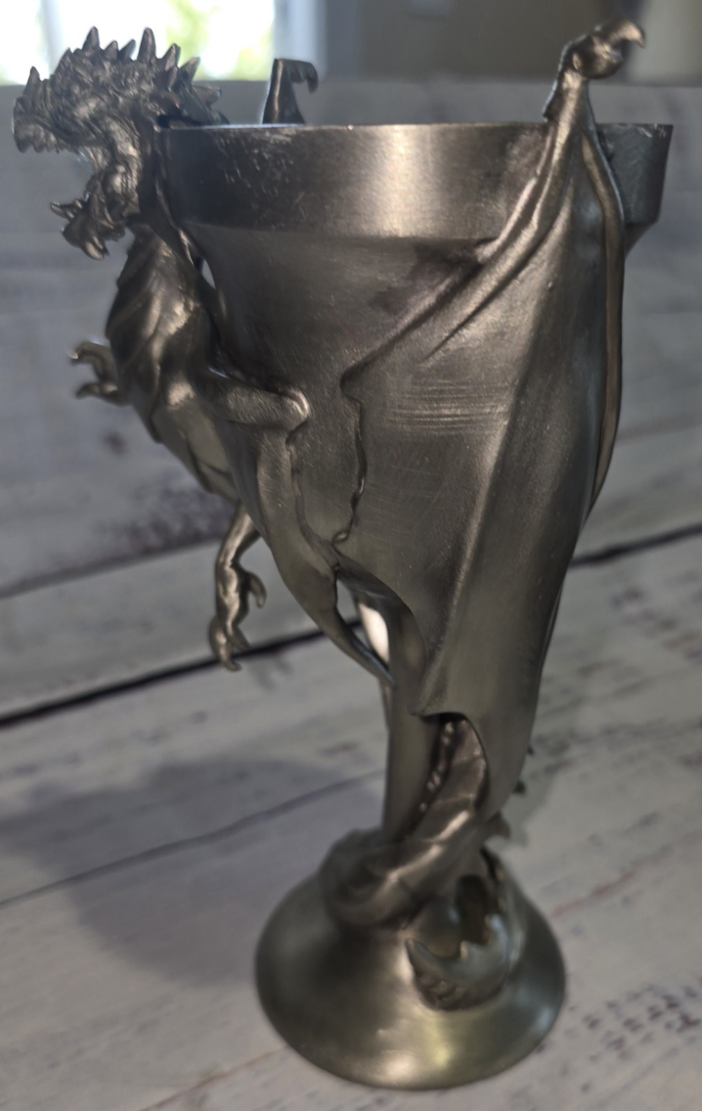 Vintage Dragon Chalice (Pewter)