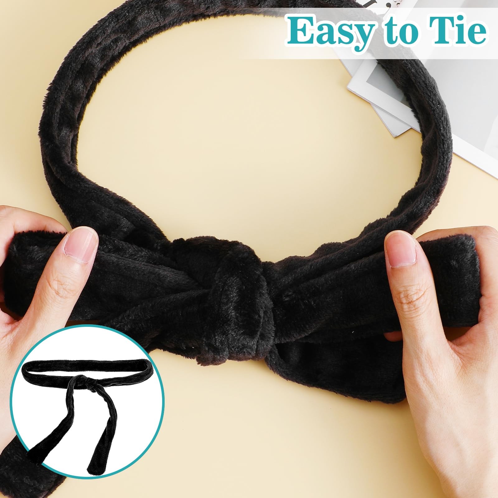 Soft Flannel Bathrobe Replacement Belt Unisex Adjustable Robe Tie Black 67"