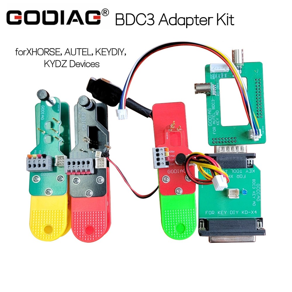 GODIAG BDC3 Adapter Kit Support BDC03 Key/ BCP U Key Encrypted/ BDC3 LCD Key
