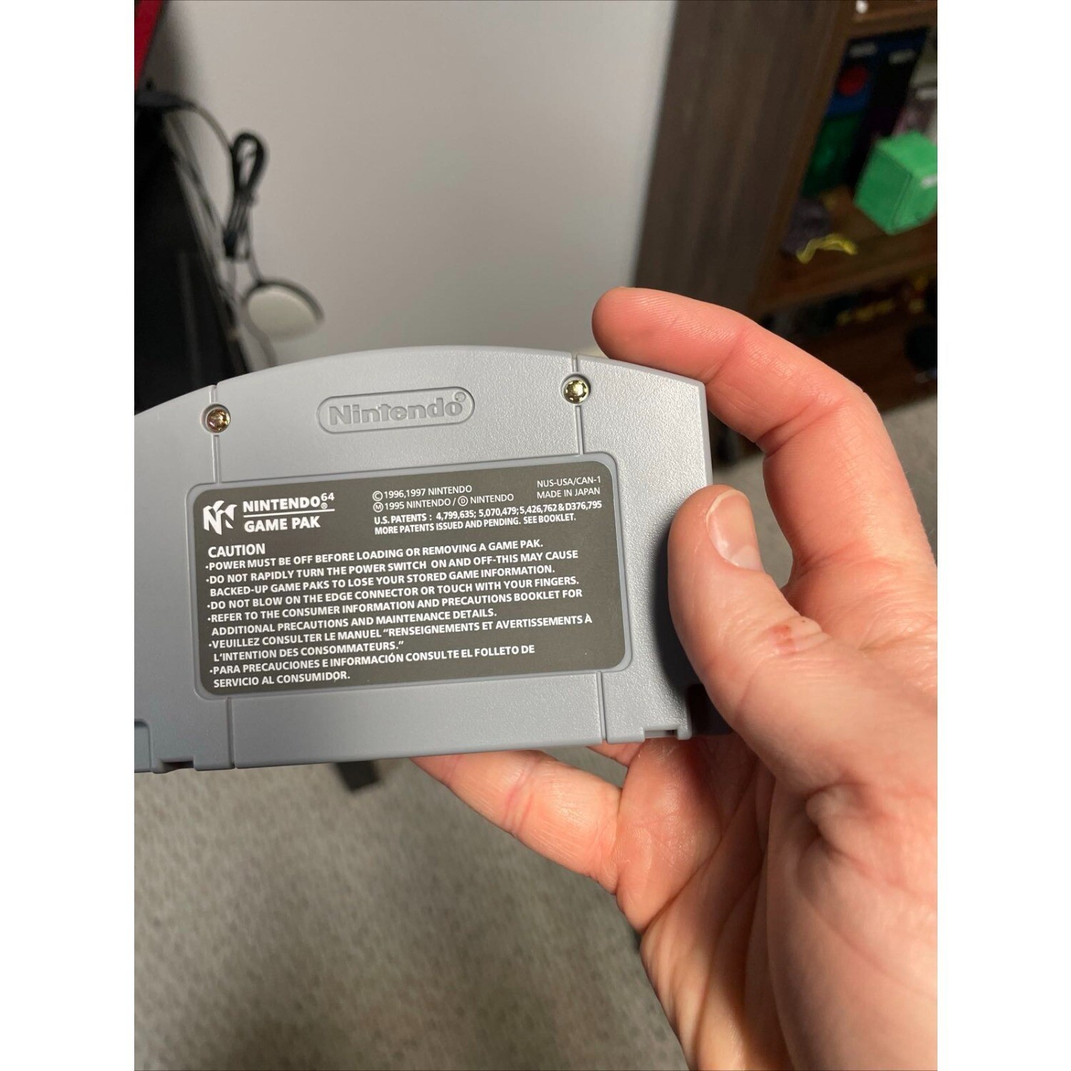 US Version Super Mario 64 -Super Mario For Nintendo n64 64 Fast shipping Collect