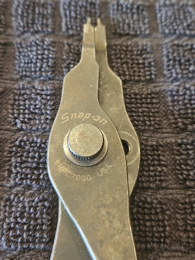 Snap-On Retaining Snap Ring Pliers Internal External Adjustable SRPC7000 Tool