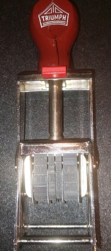 Vintage TRIUMPH Numbering Machine