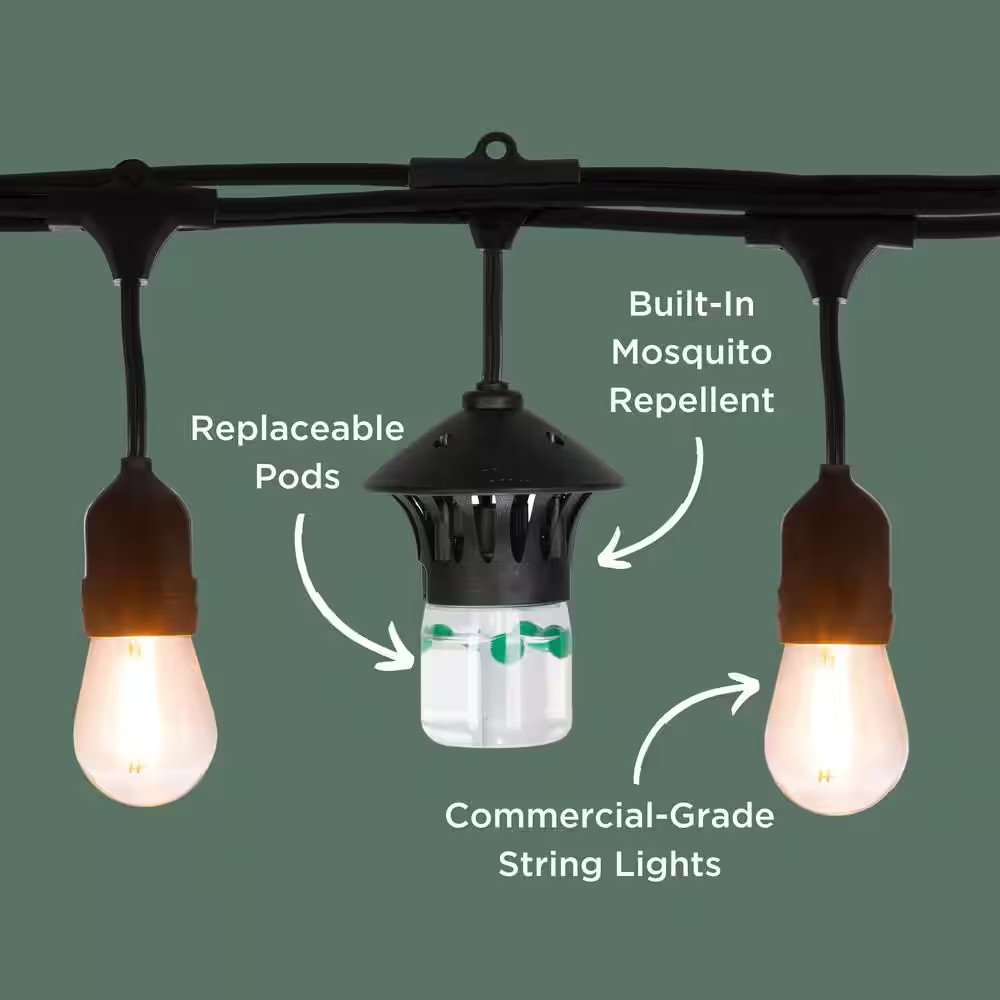 Repellent Pods Bitefighter LED String Lights (3-Pack)