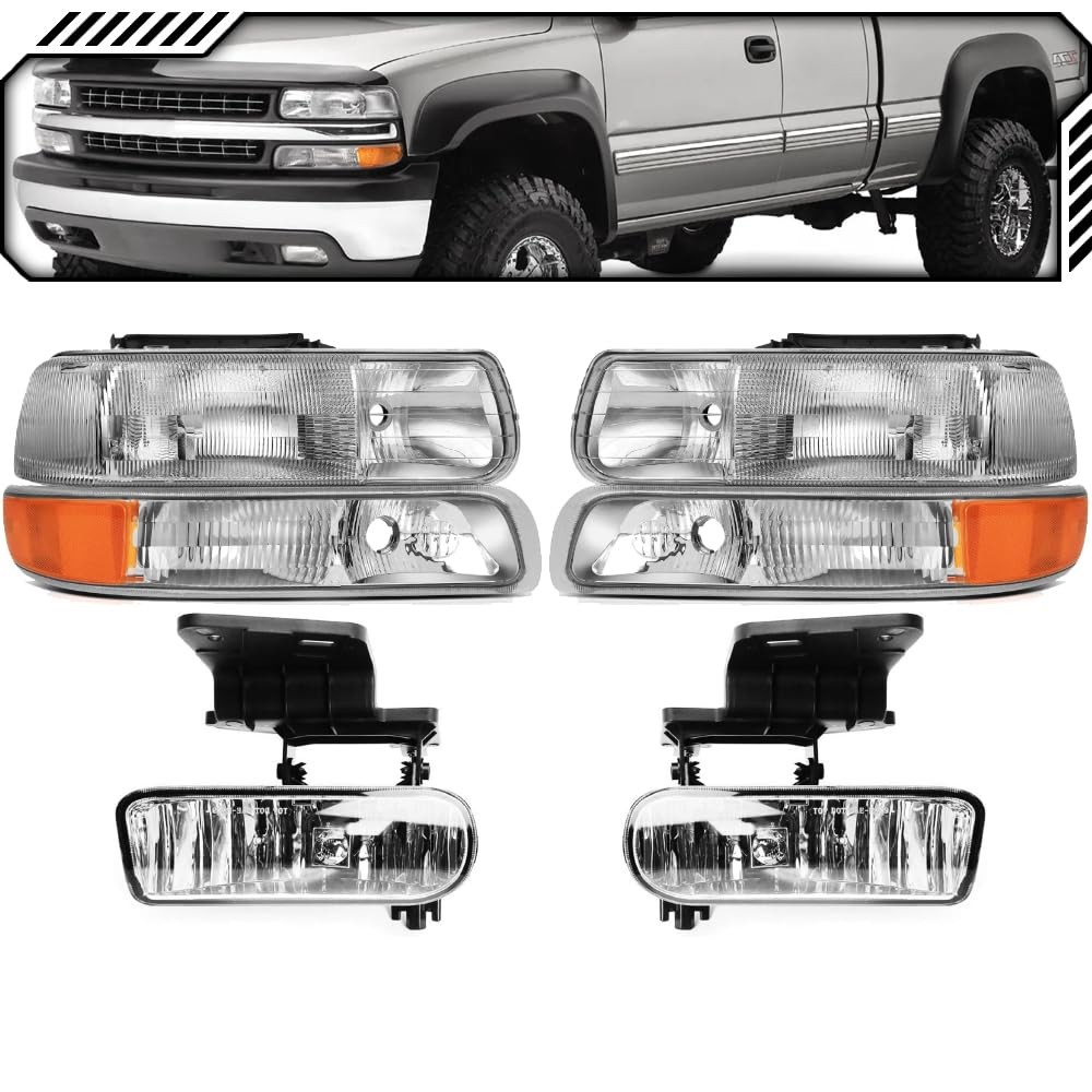 OE Fitment Replacement Headlights Signal Marker Lights Fog Lights 1999-2002