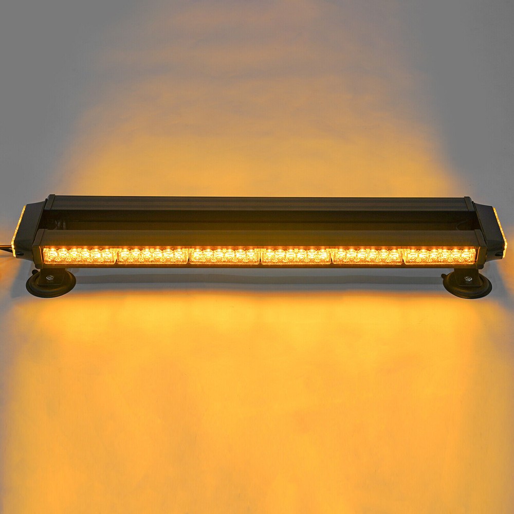 28.4" 80 LED Amber LED Strobe Light Bar, Emergency Strobe Light, Strobe Light