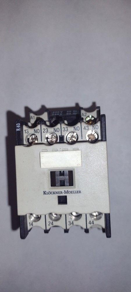 Klockner Moeller DIL R 40 Contactor, 240 Volt Coil