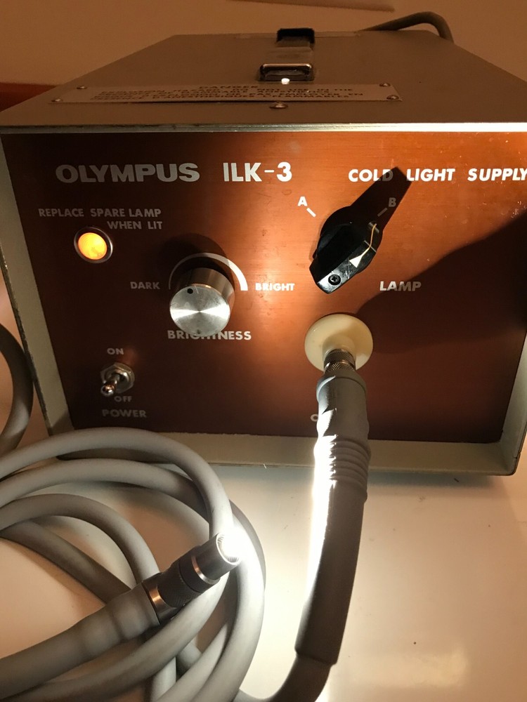 Olympus ilk-3 light source cold light supply