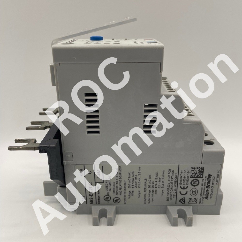 Allen Bradley 592-EC2DC Ser C Solid State Overload Relay
