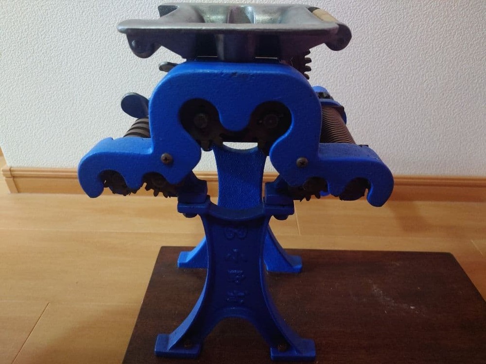 Ono-style noodle machine, double-edged 2mm 6.5mm, dough width approx. 7.7mm