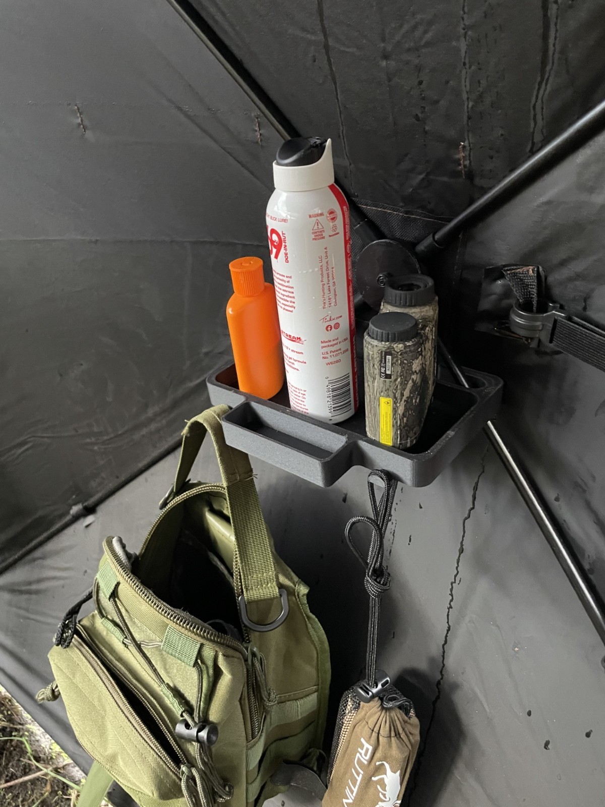 Ground Blind Tray for ground or hub style