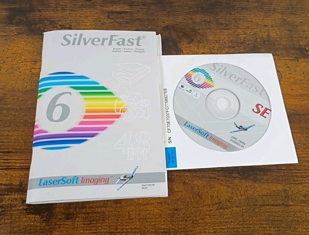 SilverFast 6 Se Microtec ScanMake 6 Different Languages