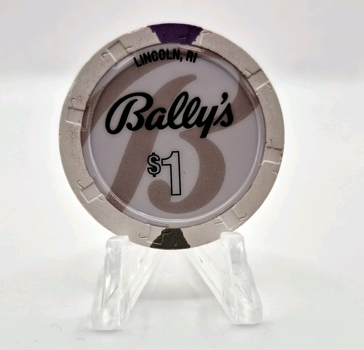 Bally's Hotel Casino Twin River Lincoln Rhode Island 2022 $1 Casino Chip