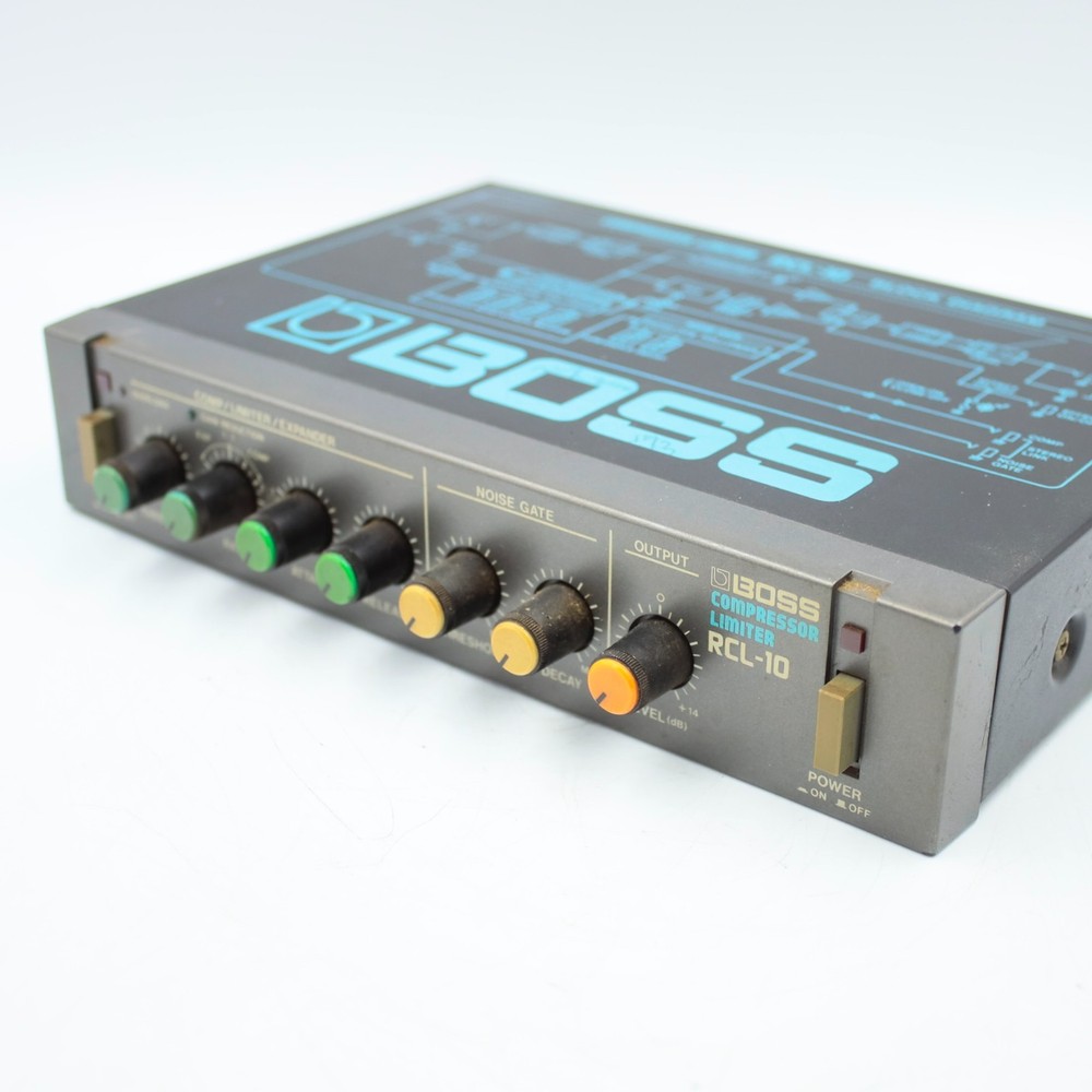 BOSS RCL-10 Micro Rack Series Compressor Limiter Made in Japan Effect Processor
