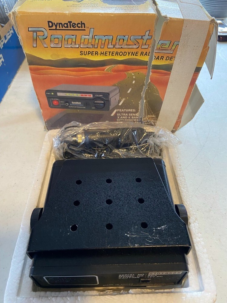 Vintage Dynatech Roadmaster  Radar Detector Model RDA