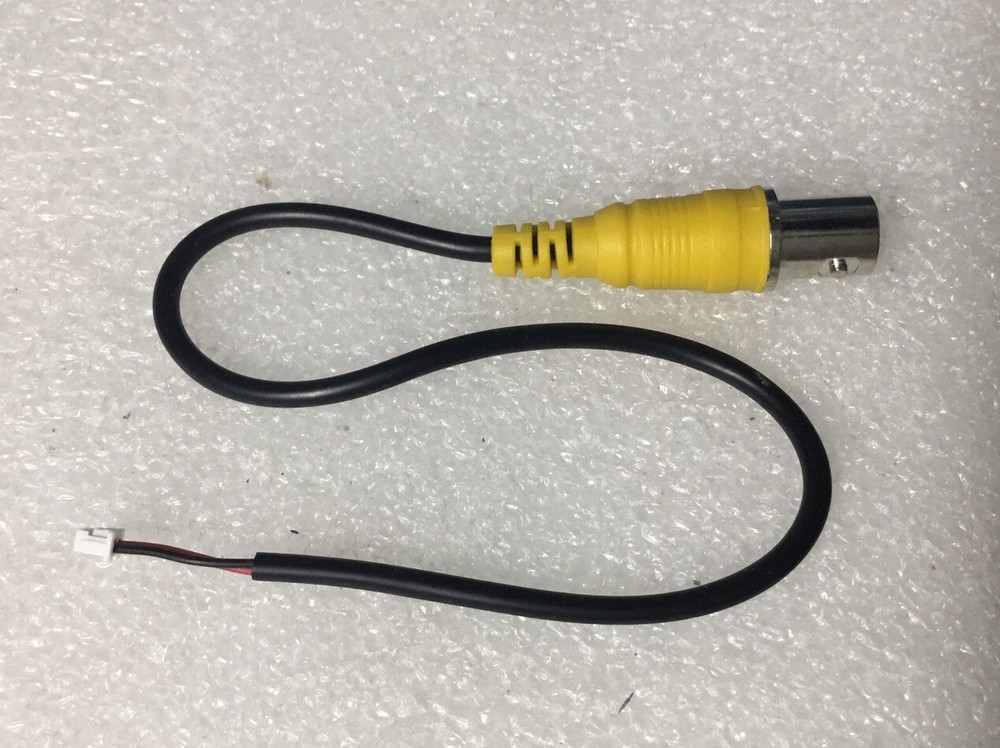 Video TEST LEAD for Surveillance CCTV Security Camera W/3 Different Size / Plugs
