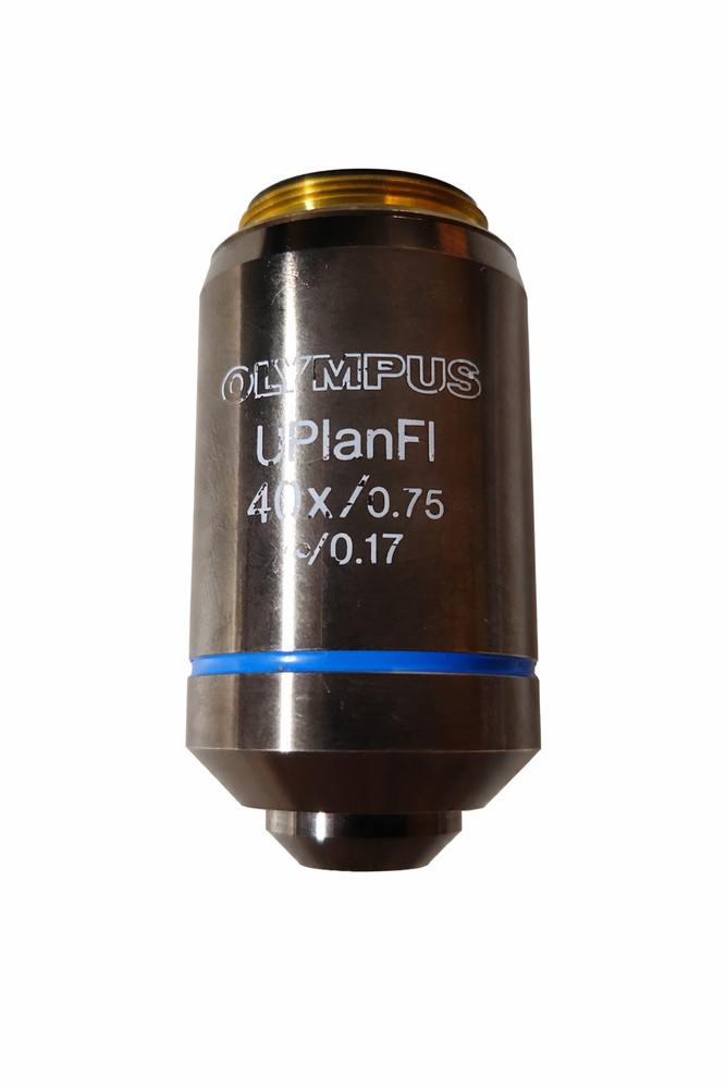 Olympus UPlanFl 40x/0.75 Infinity Microscope Objective 0.17 BX40 BX41