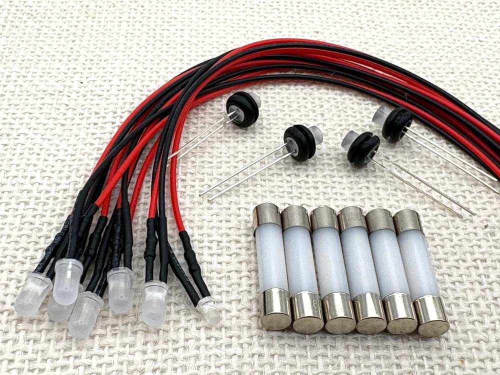 Sansui 7070 receiver replacement front LED lamps bulbs lights kit set