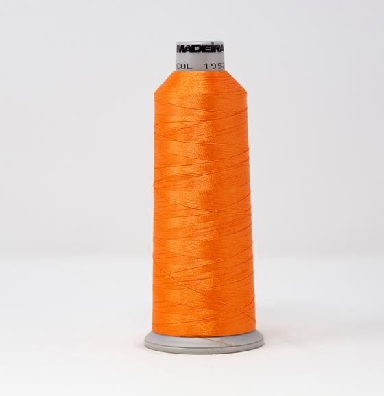 Madeira Polyneon #40 5500yd Thread Cone 1952 Melon Burst
