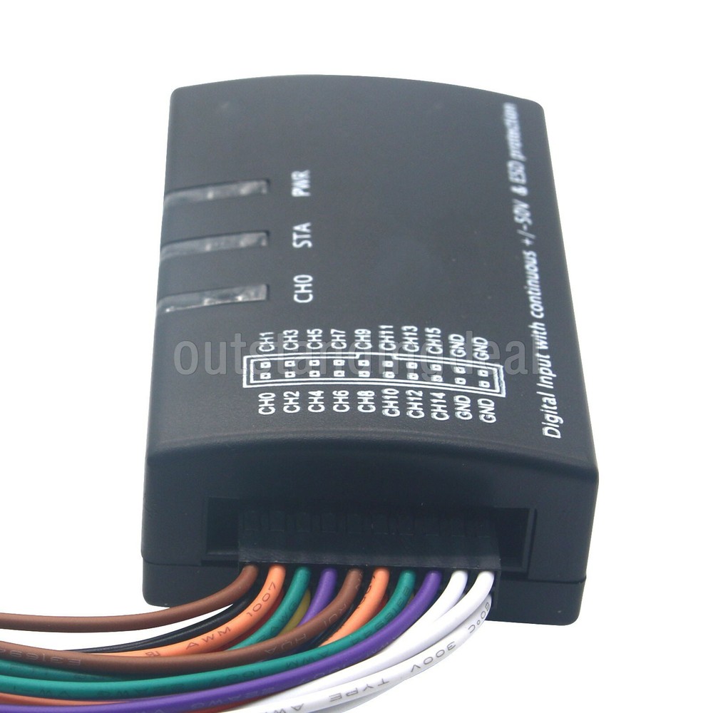 USB Logic Analyzer 100M Max Sample Rate 16CH Version 1.1.34 USA