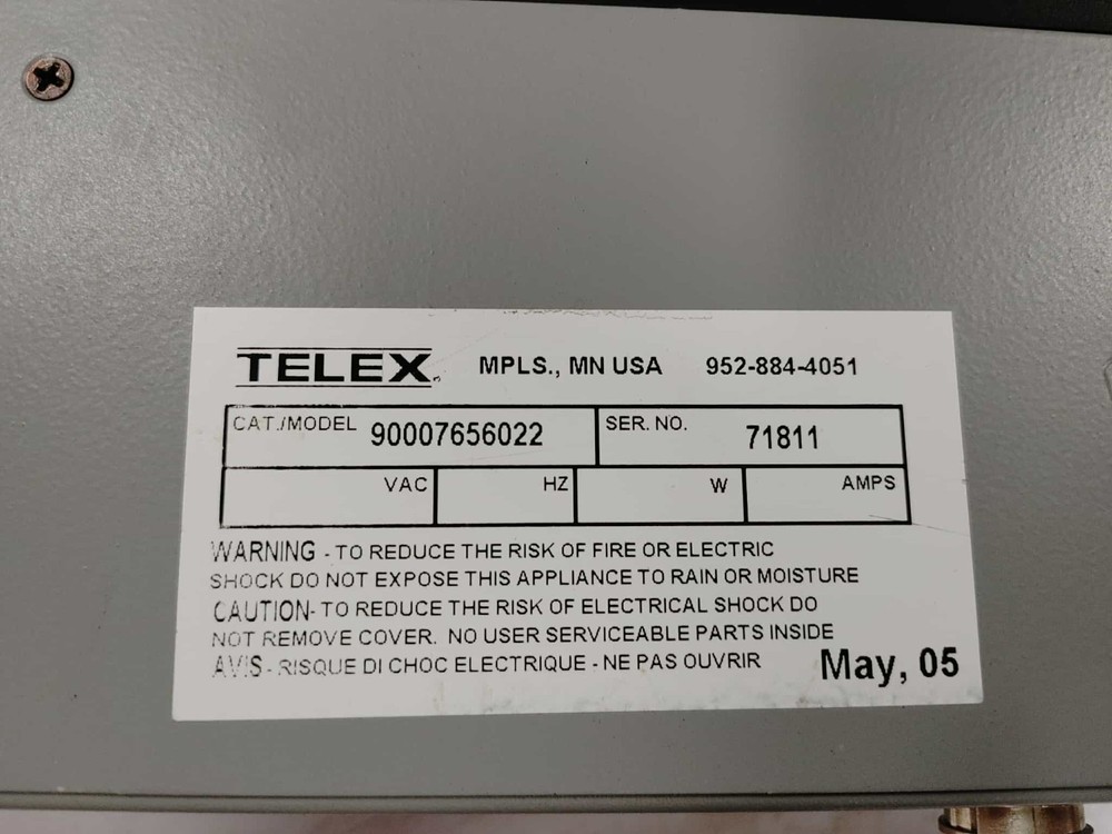 Telex RTS 90007656022 KP-32 Professional Broadcast Intercom Control Panel
