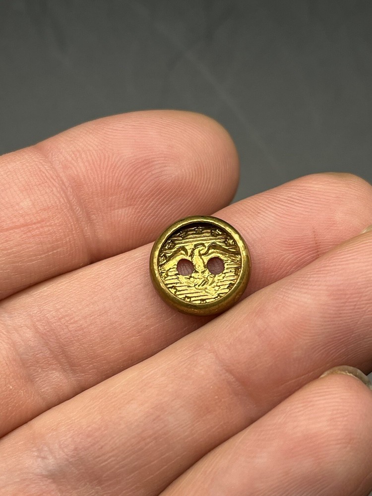 Military Button Eagle With 13 Stars 1/2in.