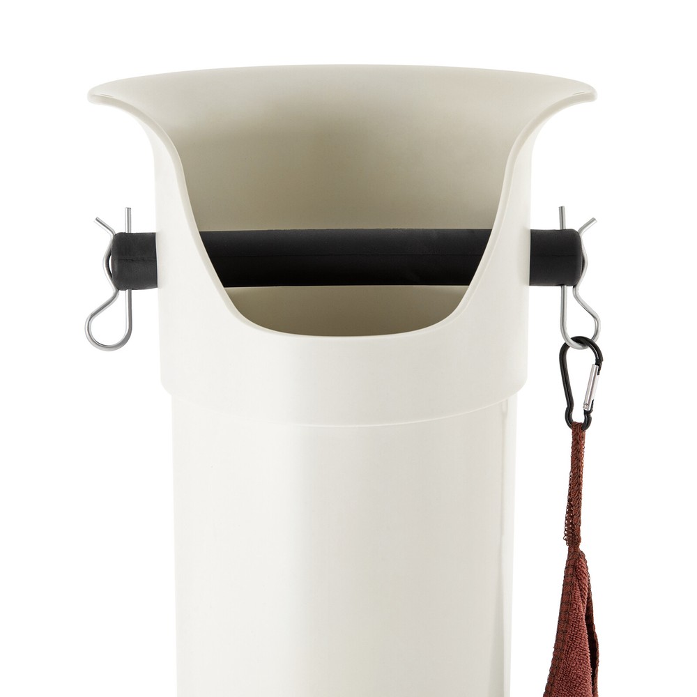 Espresso Knock Box Commercial Floor Standing Knock Box With Removable Base