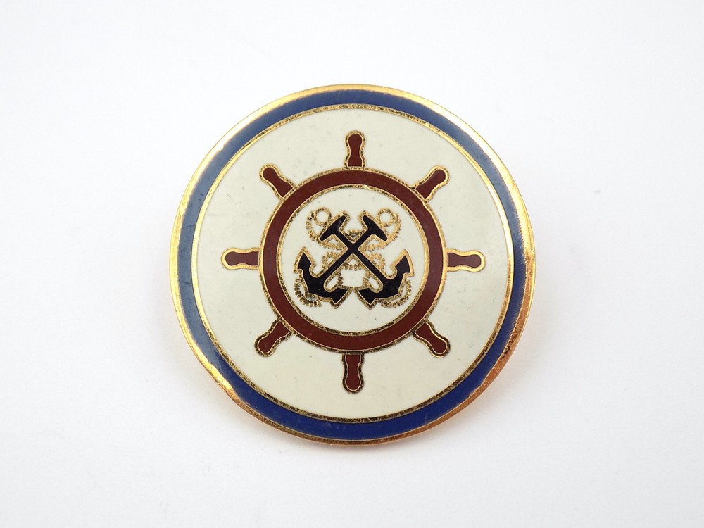 Original US Navy Craft Master Breast Badge Vanguard
